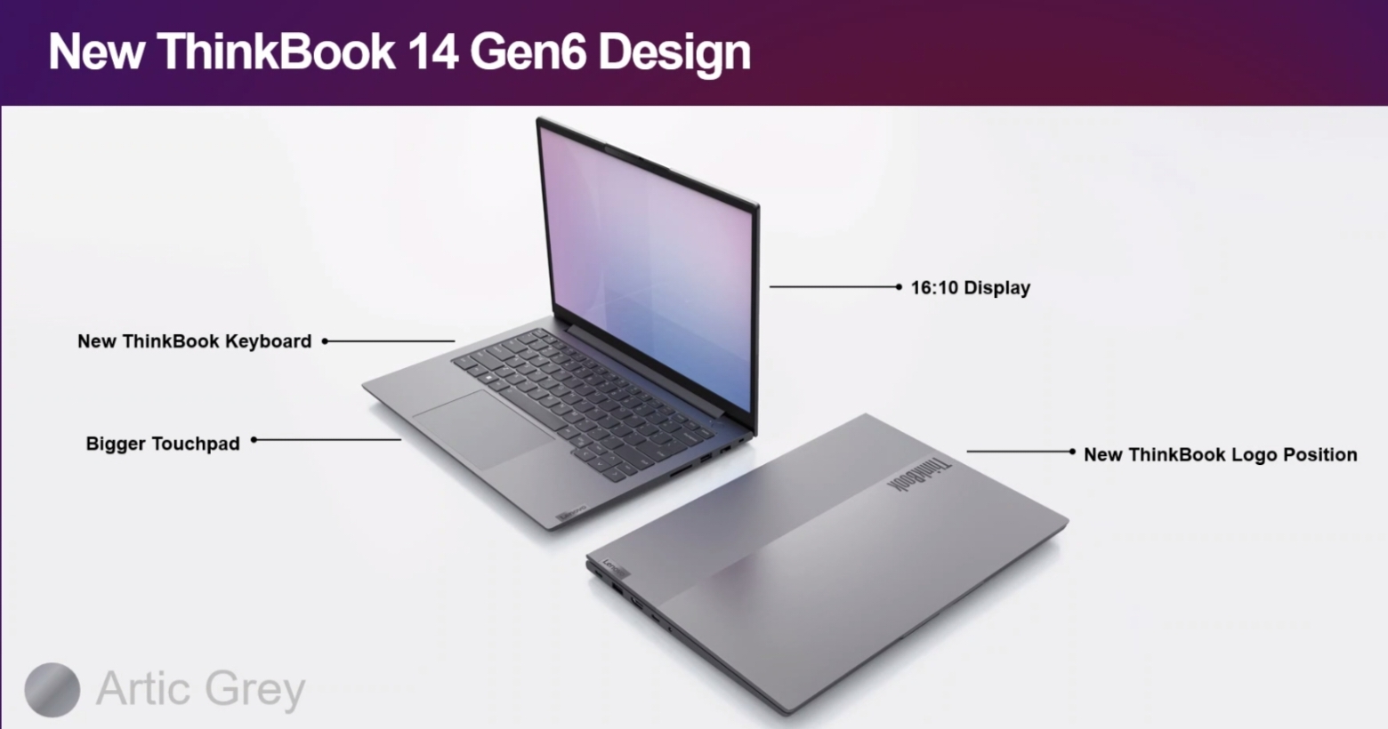 ThinkBook 14/16 Gen6 Design